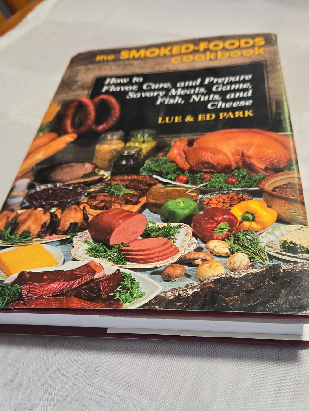 The Smoked-Foods Cookbook - Colorful Illustrated Cover. Hard Bsck